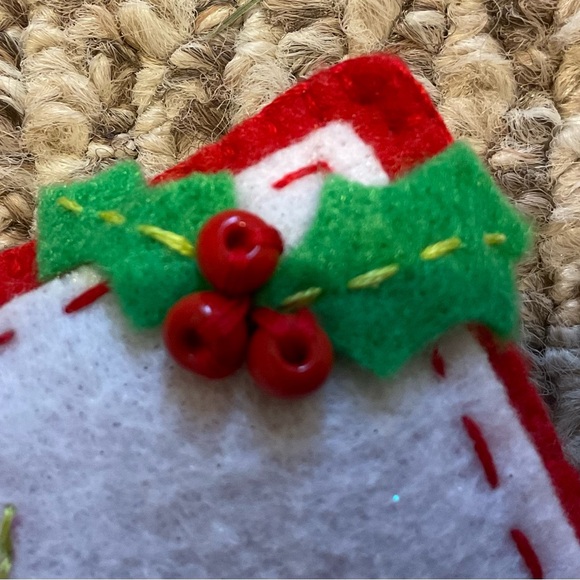 Hand-Crafted Felt Christmas Ornaments - Picture 12 of 16